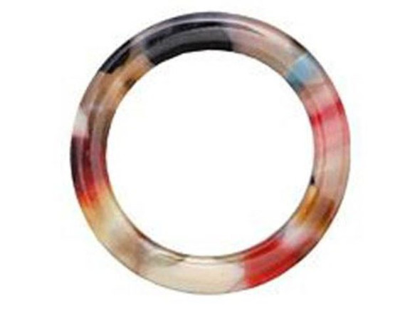 Acetate Round Washer, 24mm - Garden Party (Each)