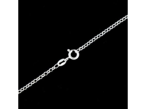 Sterling Silver Rolo Chain Necklace, 20" (Each)