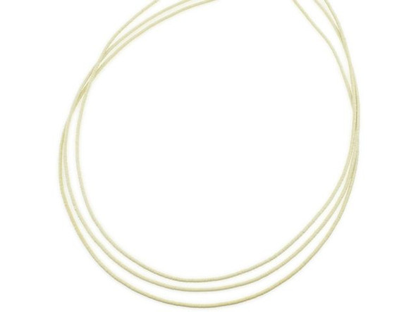 Trade Beads, Vinyl, Heishi, 3mm - Off-White (strand)