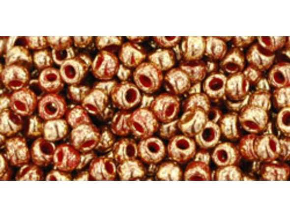 The uniform size and shape of Toho seed beads make them an excellent choice for beadwork.Toho seed beads are usually colorfast; however, galvanized and silver-lined  beads may fade over time. Protect them from bleach, excessive friction and direct sunlight to keep them looking like new. Seed Bead FactsWhat are seed beads? Popular, tiny glass beads commonly used for weaving and embellishment.How are they made? Glass is pulled or drawn using a hollow tube, and then   the glass is cut in small pieces. They are sometimes reheated to round   the ends.What's that funny little zero? That zero refers to   the number of aughts, which is a unit used to indicate the size of   small beads. The scale is inverted, so larger numbers of aughts   correspond to smaller beads (i.e. the bigger the number, the smaller   the bead). Size 8 would be 00000000, but since that takes up too much   room, it is abbreviated to 80.  See Related Products links (below) for similar items and additional jewelry-making supplies that are often used with this item.