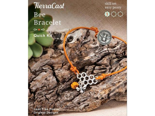 TierraCast Quick Kit, Bee Bracelet (Each)