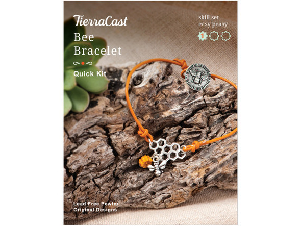 TierraCast Quick Kit, Bee Bracelet (Each)