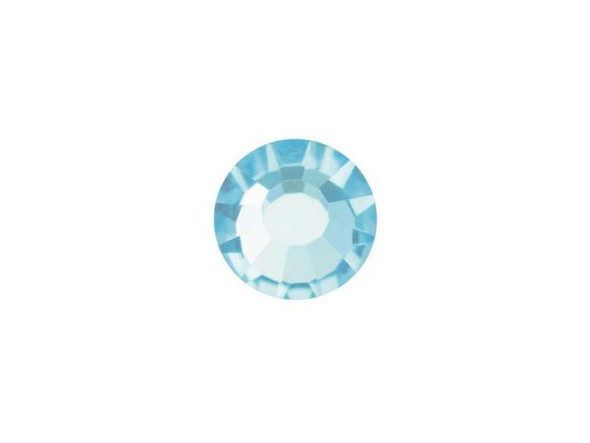 Preciosa Crystal Flatback, 34ss Viva - Aqua Bohemica (pack)