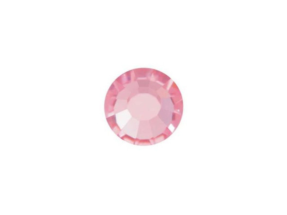 Preciosa Crystal Flatback, 34ss Viva - Rose (pack)