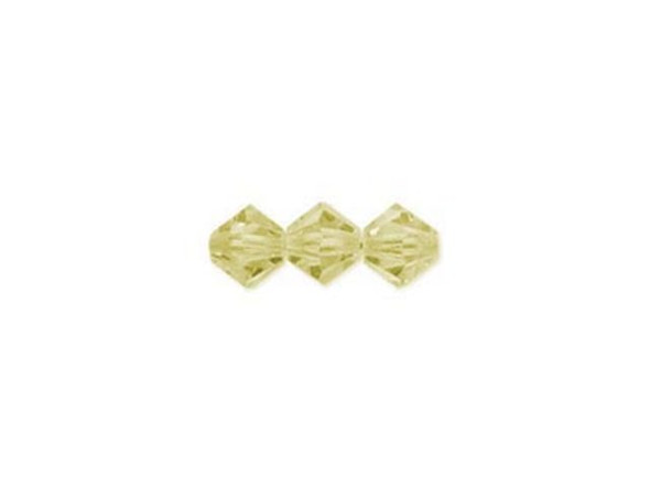 Preciosa Crystal Bicone Bead, 4mm - Jonquil (gross)