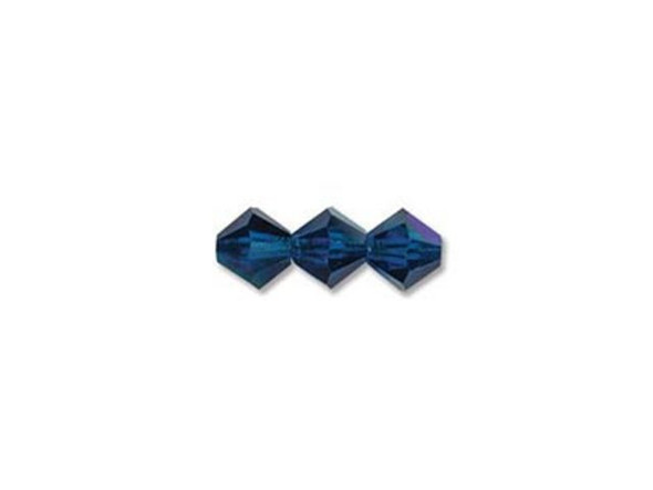 Preciosa Crystal Bicone Bead, 4mm - Capri AB (gross)