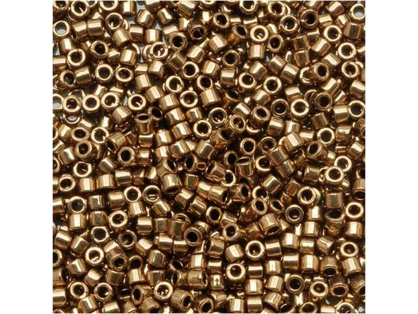 Miyuki Delica 11/0 Beads - Metallic Bronze (Tube)