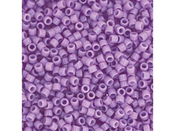 Miyuki Delica 11/0 Beads - Crocus Opaque Duracoat (Tube)