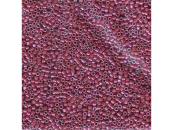 Miyuki Delica 11/0 Beads - Raspberry Luster (Tube)