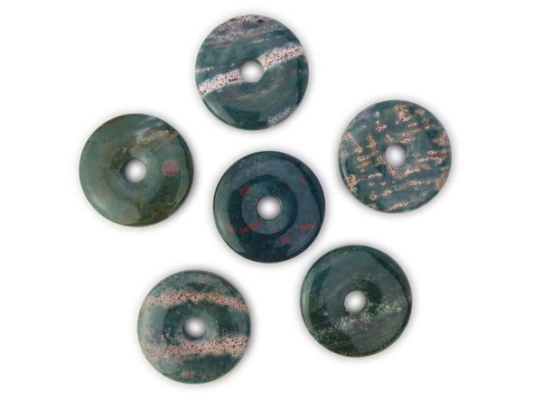 Bloodstone Donut, 40mm (Each)