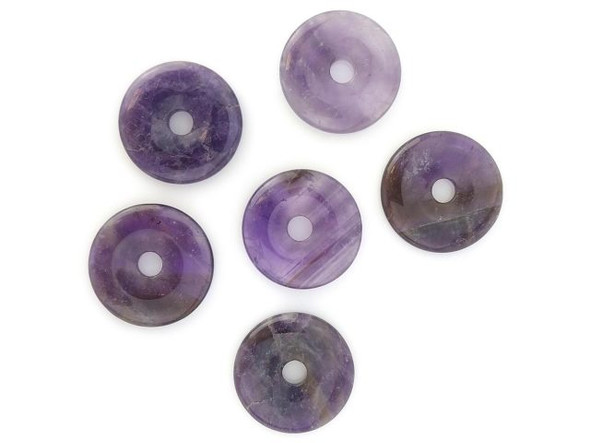 Amethyst Donut, 30mm (Each)