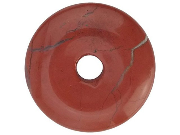 Red Jasper Donut, 30mm (Each)