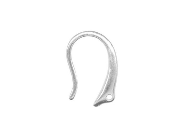 Beadalon Silver Plated Ear Wire, Modern (72 pieces)