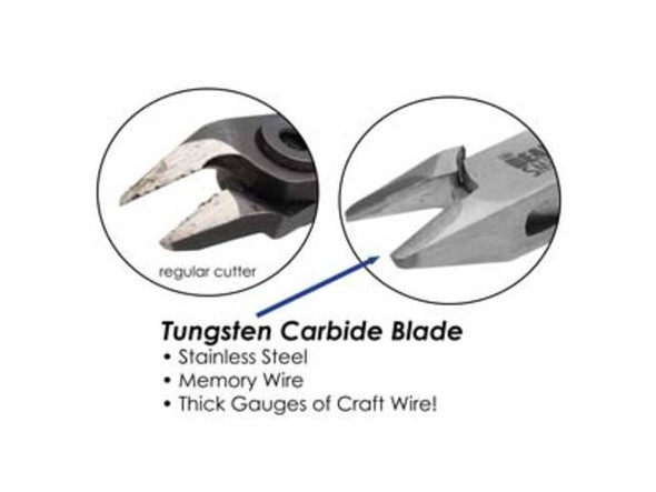 Memory Wire Cutters - hand tool for cutting spring-tempered wire
