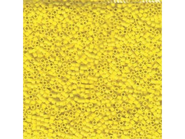 Miyuki Delica 11/0 Beads - Yellow (Tube)