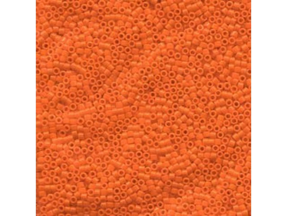 Miyuki Delica 11/0 Beads - Orange (Tube)