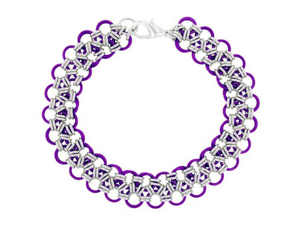 Weave Got Maille Japanese Lace Chain Maille Bracelet Kit - Imperial Lace (Each)
