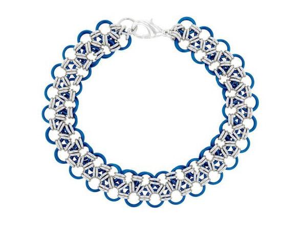 Weave Got Maille Japanese Lace Chain Maille Bracelet Kit - Royal Lace (Each)