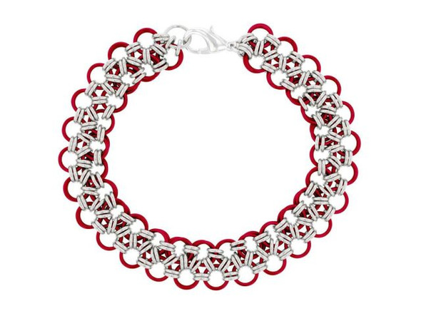 Weave Got Maille Japanese Lace Chain Maille Bracelet Kit - Regal Lace (Each)
