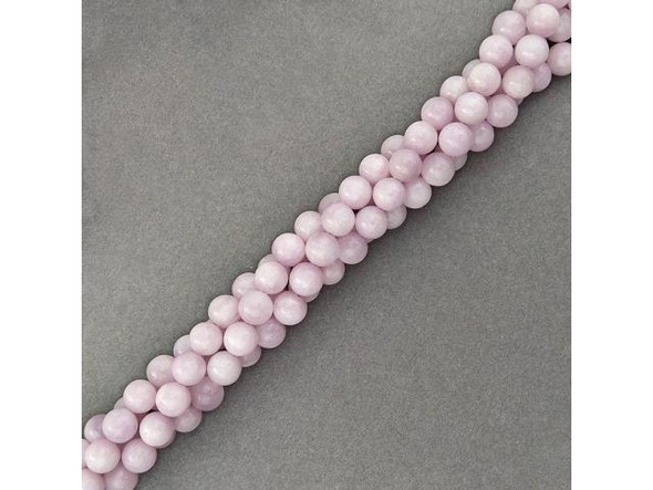 Also known as evening stone, lithia amethyst, and pink spodumene, kunzite offer a touch of pastels to our gemstone beads line. One of few naturally pink gemstones, this transparent stone is a pale-pink to lilac variety of the mineral spodumene. Similar in appearance to rose quartz and pink topaz, kunzite is strongly pleochroic, which means that its crystals display different colors when viewed by light polarized in different directions.  See Related Products links (below) for similar items and additional jewelry-making supplies that are often used with this item.