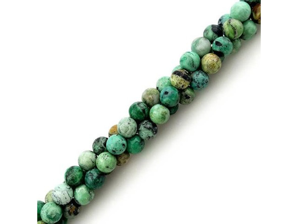 Variscite 8mm Round Gemstone Beads (strand)