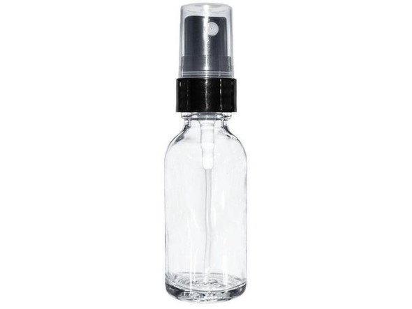 Boston Bottle with Sprayer - 1 oz., Clear (Each)