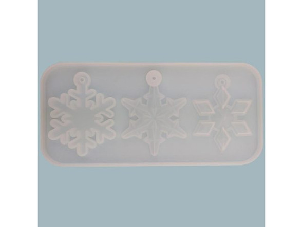 Silicone Resin Snowflakes Mold (Each)