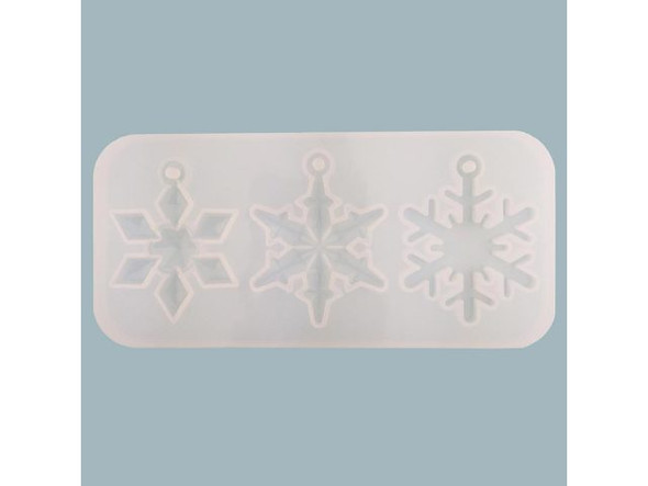 Silicone Resin Snowflakes Mold (Each)