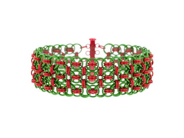 Weave Got Maille Helm Chain Maille Bracelet Kit - Holly (Each)