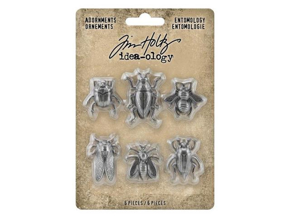 Tim Holtz Idea-ology, Entomology Adornments (pack)