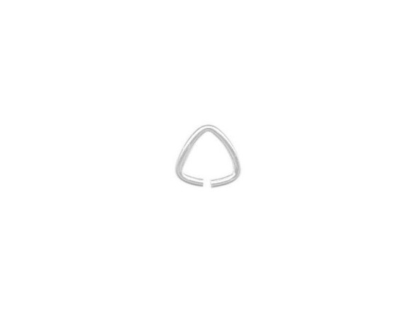 Silver Plated Triangle Bail, Small (ounce)