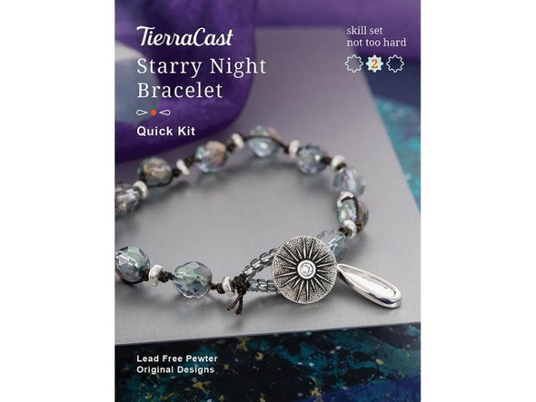 This item is part of TierraCast's Celestial collection -- a heavenly collection of components with a vintage influence and dreamy vibe.TierraCast jewelry supplies are made in the USA with a fine level of detailing. For decades, TierraCast has been known for their high-quality lead-free, cadmium-free Britannia Pewter castings. Immerse yourself in the world of TierraCast for a wonderful combination of basic findings and innovative building blocks for making jewelry and fine artisan crafts.  See Related Products links (below) for similar items and additional jewelry-making supplies that are often used with this item.