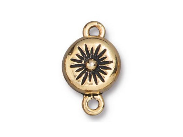 TierraCast Starburst Magnetic Clasp - Antiqued Gold Plated (Each)