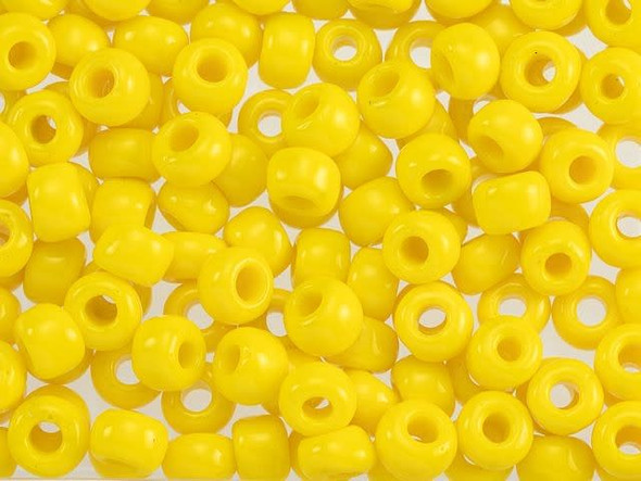 TOHO Glass Seed Bead, Size 3, Opaque Sunshine (Tube)