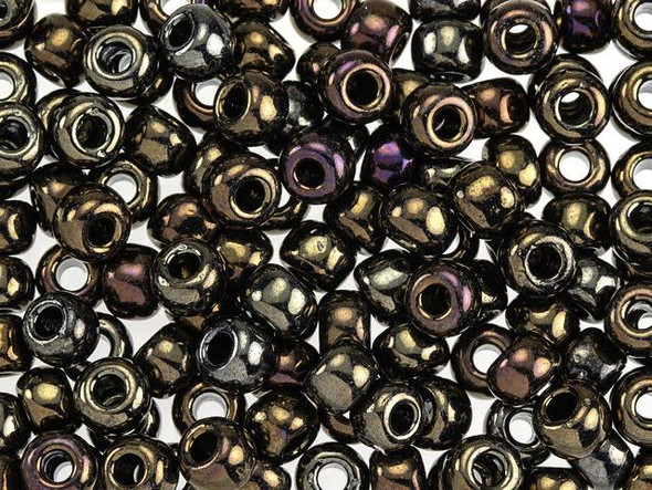 The uniform size and shape of Toho seed beads make them an excellent choice for beadwork and consistently-sized spacers.Toho seed beads are usually colorfast; however, galvanized and silver-lined  beads may fade over time. Protect them from bleach, excessive friction and direct sunlight to keep them looking like new. Seed Bead Facts What are seed beads? Popular, tiny glass beads commonly used for weaving and embellishment.How are they made? Glass is pulled or drawn using a hollow tube, and then   the glass is cut in small pieces. They are sometimes reheated to round   the ends.What's that funny little zero? That zero refers to   the number of aughts, which is a unit used to indicate the size of   small beads. The scale is inverted, so larger numbers of aughts   correspond to smaller beads (i.e. the bigger the number, the smaller   the bead). Size 11 would be 00000000000, but since that takes up too much   room, it is abbreviated to 110.  See Related Products links (below) for similar items and additional jewelry-making supplies that are often used with this item. 