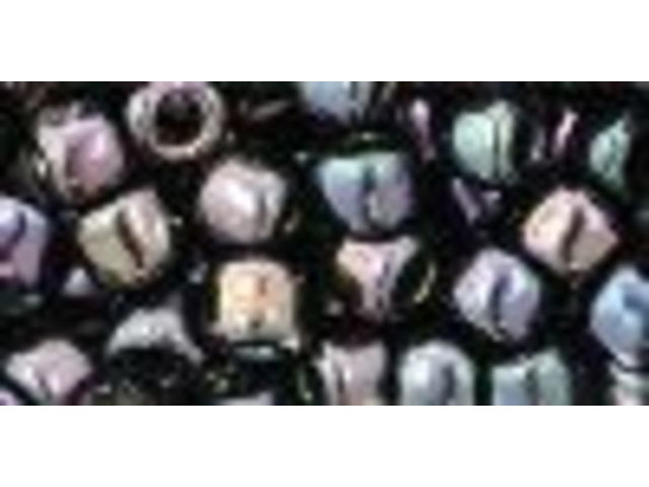 TOHO Glass Seed Bead, Size 3, Metallic Iris - Purple (Tube)