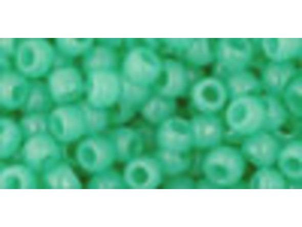 TOHO Glass Seed Bead, Size 6, Ceylon Jade (Tube)