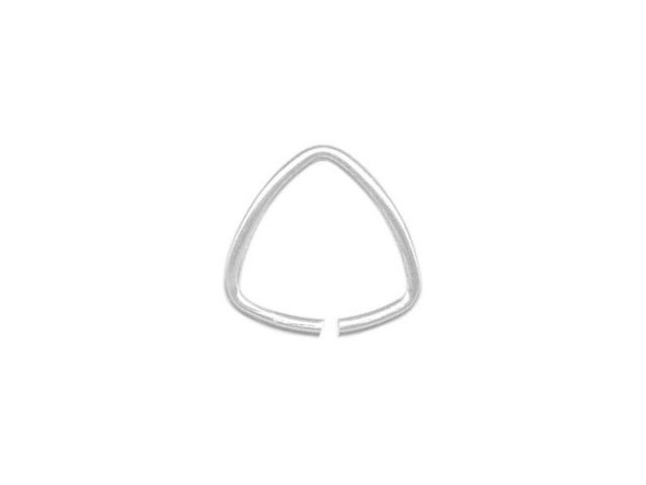 Silver Plated Triangle Bail, Large (ounce)