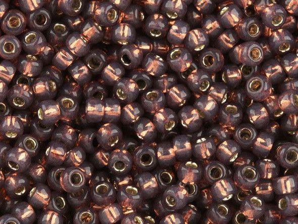 The uniform size and shape of Toho seed beads make them an excellent choice for beadwork and consistently-sized spacers.Toho seed beads are usually colorfast; however, galvanized and silver-lined  beads may fade over time. Protect them from bleach, excessive friction and direct sunlight to keep them looking like new. Seed Bead Facts What are seed beads? Popular, tiny glass beads commonly used for weaving and embellishment.How are they made? Glass is pulled or drawn using a hollow tube, and then   the glass is cut in small pieces. They are sometimes reheated to round   the ends.What's that funny little zero? That zero refers to   the number of aughts, which is a unit used to indicate the size of   small beads. The scale is inverted, so larger numbers of aughts   correspond to smaller beads (i.e. the bigger the number, the smaller   the bead). Size 11 would be 00000000000, but since that takes up too much   room, it is abbreviated to 110.  See Related Products links (below) for similar items and additional jewelry-making supplies that are often used with this item. 