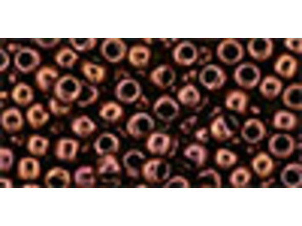 TOHO Glass Seed Bead, Size 6, Dk Bronze (Tube)