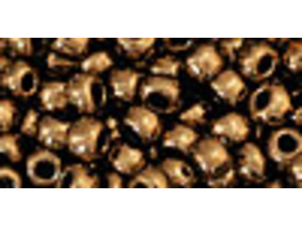 The uniform size and shape of Toho seed beads make them an excellent choice for beadwork and consistently-sized spacers.Toho seed beads are usually colorfast; however, galvanized and silver-lined  beads may fade over time. Protect them from bleach, excessive friction and direct sunlight to keep them looking like new. Seed Bead Facts What are seed beads? Popular, tiny glass beads commonly used for weaving and embellishment.How are they made? Glass is pulled or drawn using a hollow tube, and then   the glass is cut in small pieces. They are sometimes reheated to round   the ends.What's that funny little zero? That zero refers to   the number of aughts, which is a unit used to indicate the size of   small beads. The scale is inverted, so larger numbers of aughts   correspond to smaller beads (i.e. the bigger the number, the smaller   the bead). Size 11 would be 00000000000, but since that takes up too much   room, it is abbreviated to 110.  See Related Products links (below) for similar items and additional jewelry-making supplies that are often used with this item. 