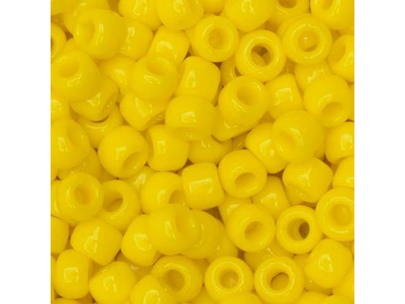 TOHO Glass Seed Bead, Size 6, Opaque Sunshine (Tube)