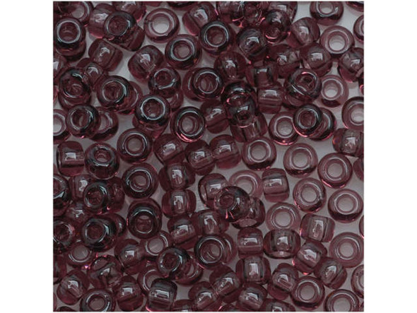 The uniform size and shape of Toho seed beads make them an excellent choice for beadwork and consistently-sized spacers.Toho seed beads are usually colorfast; however, galvanized and silver-lined  beads may fade over time. Protect them from bleach, excessive friction and direct sunlight to keep them looking like new. Seed Bead Facts What are seed beads? Popular, tiny glass beads commonly used for weaving and embellishment.How are they made? Glass is pulled or drawn using a hollow tube, and then   the glass is cut in small pieces. They are sometimes reheated to round   the ends.What's that funny little zero? That zero refers to   the number of aughts, which is a unit used to indicate the size of   small beads. The scale is inverted, so larger numbers of aughts   correspond to smaller beads (i.e. the bigger the number, the smaller   the bead). Size 11 would be 00000000000, but since that takes up too much   room, it is abbreviated to 110.  See Related Products links (below) for similar items and additional jewelry-making supplies that are often used with this item. 