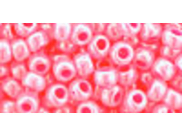 TOHO Glass Seed Bead, Size 6, Ceylon Hot Pink (Tube)