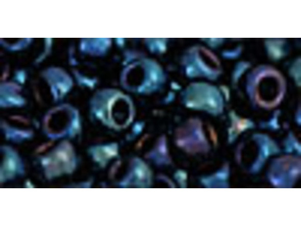 TOHO Glass Seed Bead, Size 6, Metallic Cosmos (Tube)