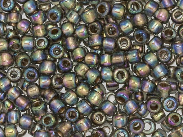 The uniform size and shape of Toho seed beads make them an excellent choice for beadwork and consistently-sized spacers.Toho seed beads are usually colorfast; however, galvanized and silver-lined  beads may fade over time. Protect them from bleach, excessive friction and direct sunlight to keep them looking like new. Seed Bead Facts What are seed beads? Popular, tiny glass beads commonly used for weaving and embellishment.How are they made? Glass is pulled or drawn using a hollow tube, and then   the glass is cut in small pieces. They are sometimes reheated to round   the ends.What's that funny little zero? That zero refers to   the number of aughts, which is a unit used to indicate the size of   small beads. The scale is inverted, so larger numbers of aughts   correspond to smaller beads (i.e. the bigger the number, the smaller   the bead). Size 11 would be 00000000000, but since that takes up too much   room, it is abbreviated to 110.  See Related Products links (below) for similar items and additional jewelry-making supplies that are often used with this item. 