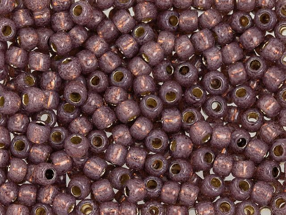 The uniform size and shape of Toho seed beads make them an excellent choice for beadwork and consistently-sized spacers.Toho seed beads are usually colorfast; however, galvanized and silver-lined  beads may fade over time. Protect them from bleach, excessive friction and direct sunlight to keep them looking like new. Seed Bead Facts What are seed beads? Popular, tiny glass beads commonly used for weaving and embellishment.How are they made? Glass is pulled or drawn using a hollow tube, and then   the glass is cut in small pieces. They are sometimes reheated to round   the ends.What's that funny little zero? That zero refers to   the number of aughts, which is a unit used to indicate the size of   small beads. The scale is inverted, so larger numbers of aughts   correspond to smaller beads (i.e. the bigger the number, the smaller   the bead). Size 11 would be 00000000000, but since that takes up too much   room, it is abbreviated to 110.  See Related Products links (below) for similar items and additional jewelry-making supplies that are often used with this item. 