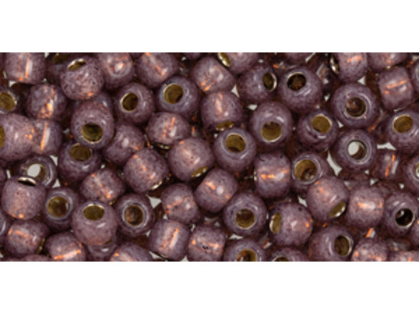 The uniform size and shape of Toho seed beads make them an excellent choice for beadwork and consistently-sized spacers.Toho seed beads are usually colorfast; however, galvanized and silver-lined  beads may fade over time. Protect them from bleach, excessive friction and direct sunlight to keep them looking like new. Seed Bead Facts What are seed beads? Popular, tiny glass beads commonly used for weaving and embellishment.How are they made? Glass is pulled or drawn using a hollow tube, and then   the glass is cut in small pieces. They are sometimes reheated to round   the ends.What's that funny little zero? That zero refers to   the number of aughts, which is a unit used to indicate the size of   small beads. The scale is inverted, so larger numbers of aughts   correspond to smaller beads (i.e. the bigger the number, the smaller   the bead). Size 11 would be 00000000000, but since that takes up too much   room, it is abbreviated to 110.  See Related Products links (below) for similar items and additional jewelry-making supplies that are often used with this item. 