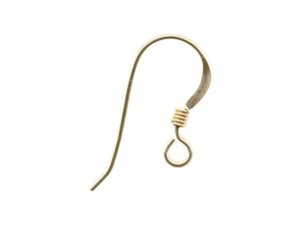 14kt Gold-Filled French Hook Earring Wires (12 Pieces)