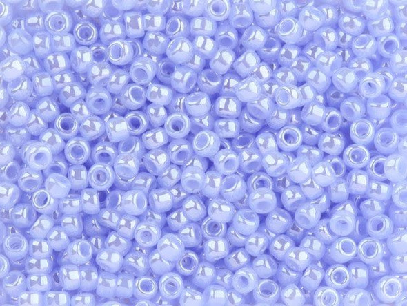 TOHO Glass Seed Bead, Size 8, 3mm, Ceylon Glacier (Tube)